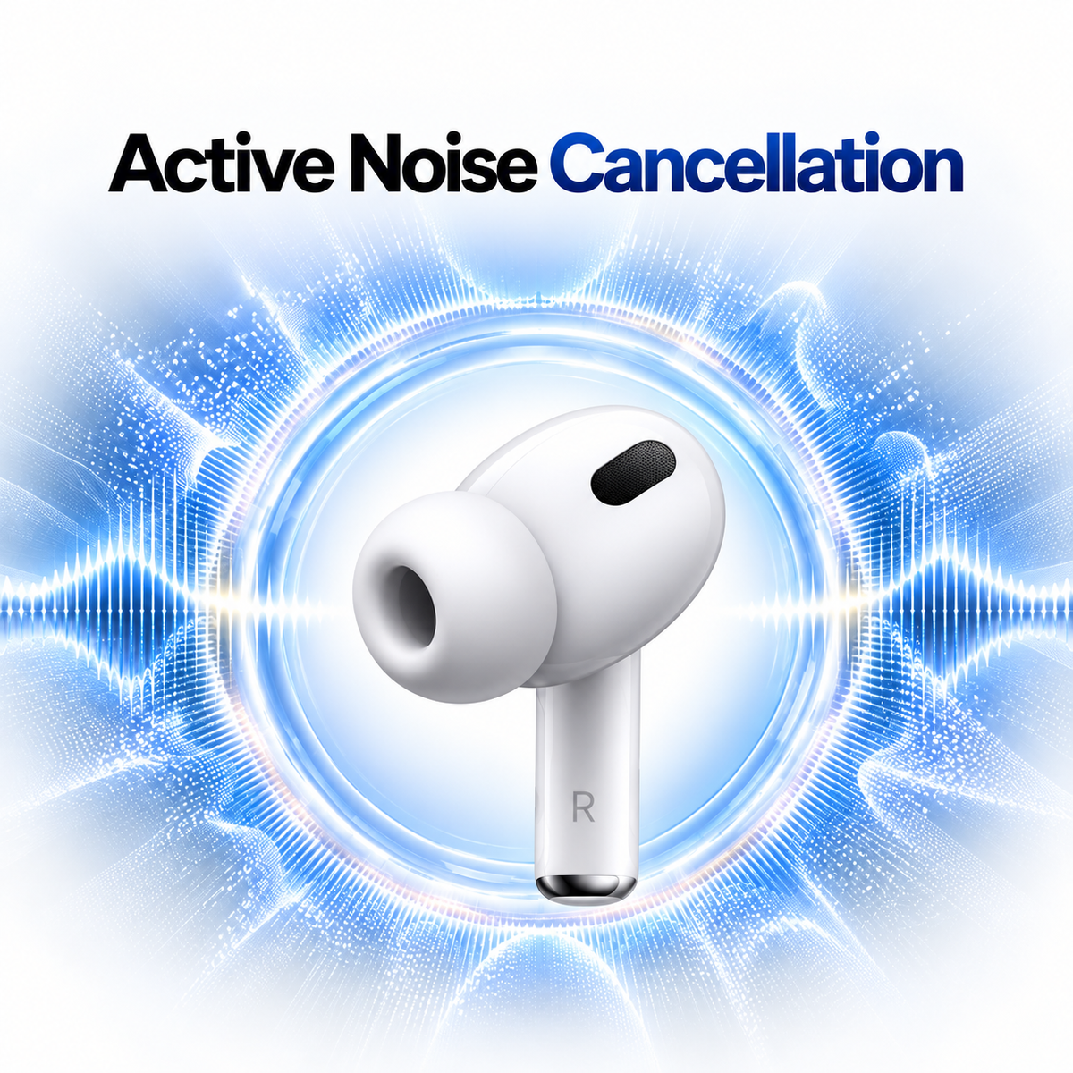AP3 Wireless Bluetooth Earbuds with Active Noise Cancellation & Charging Case
